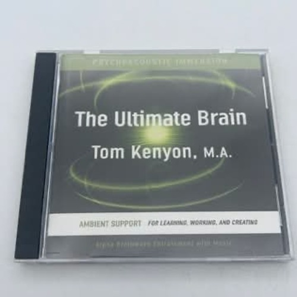 Tom Kenyon The Ultimate Brain CD Psychoacoustic Immersion Ambient Support Alpha